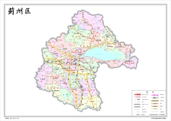 天津蓟州区地图下载_蓟州区标准地图下载
