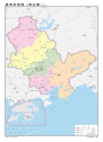 广东惠州地图_惠州地图全图高清版