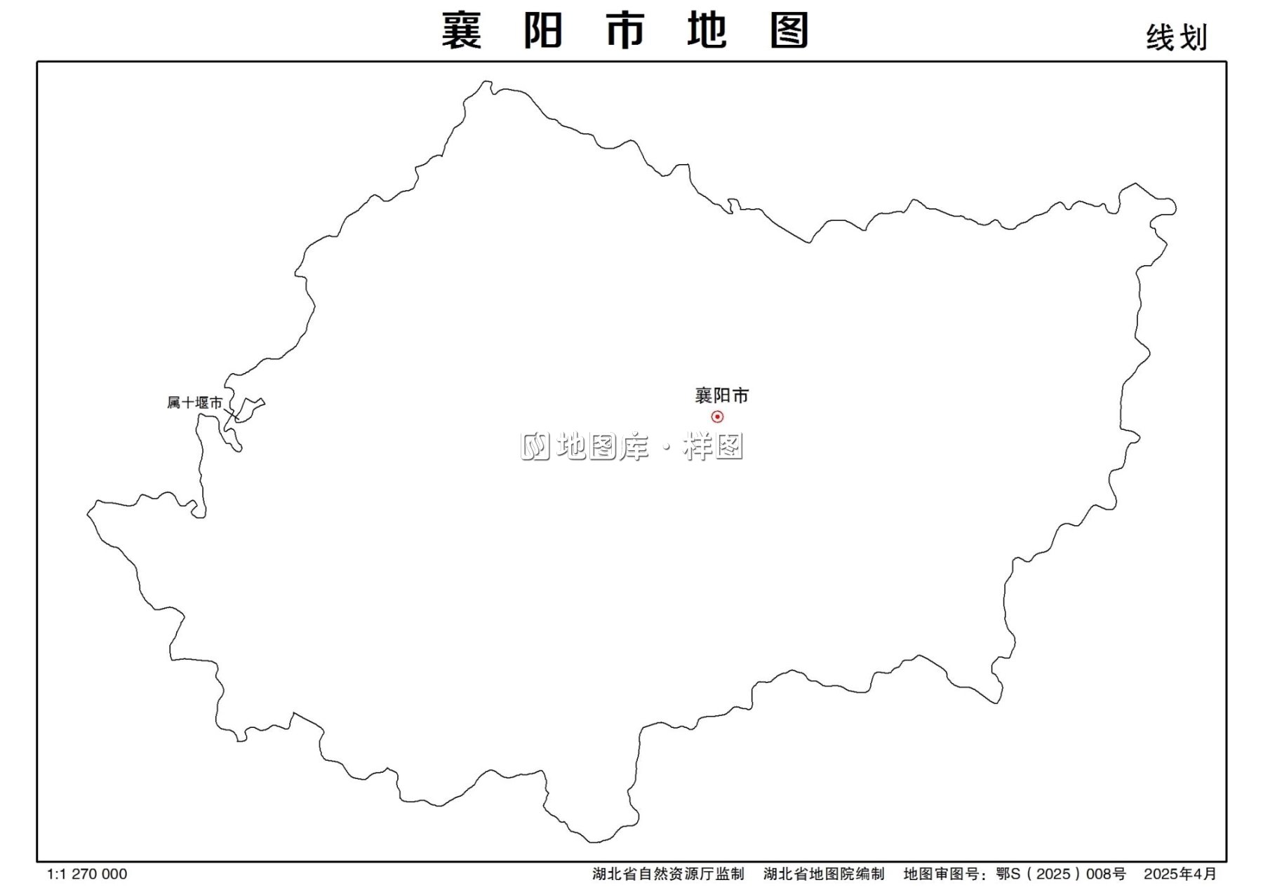湖北襄阳地图全图高清版详细版_图6