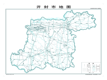 开封地图高清全图_开封地图矢量源文件下载