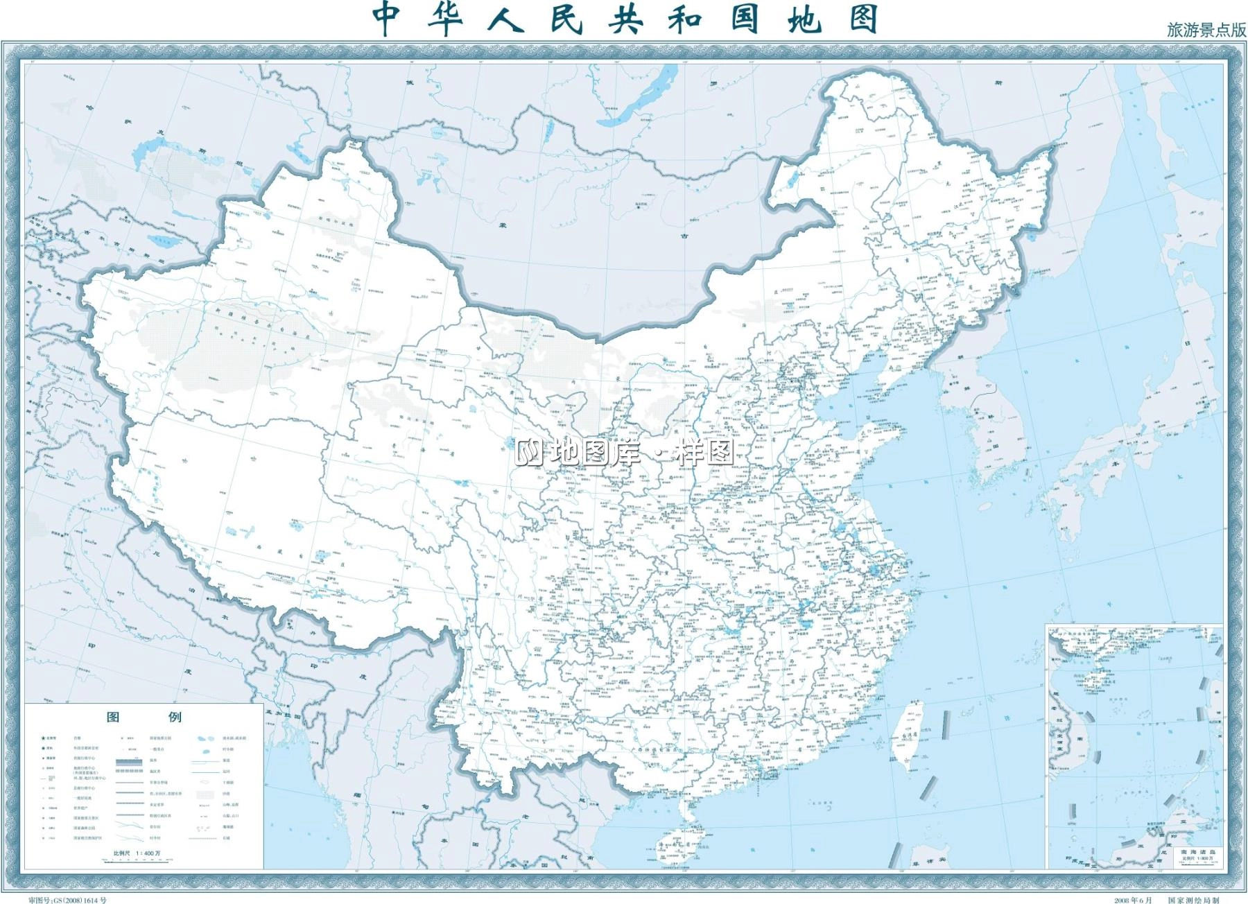 中国旅游地图全图可放大高清_中国旅游地图_图2