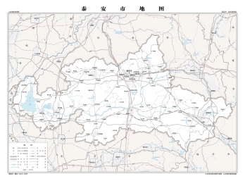 泰安地图全图_泰安地图高清版大图可放大