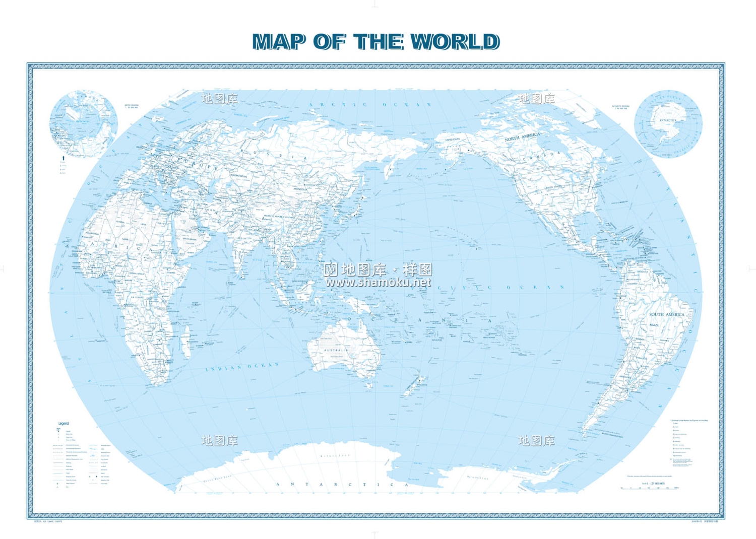 世界地图中英文版高清可放大19597*13977像素_图2