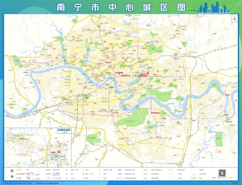 广西南宁地图全图高清版大图片