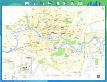 广西南宁地图全图高清版大图片