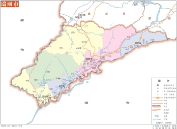 云南德宏州瑞丽市地图全图可放大eps矢量