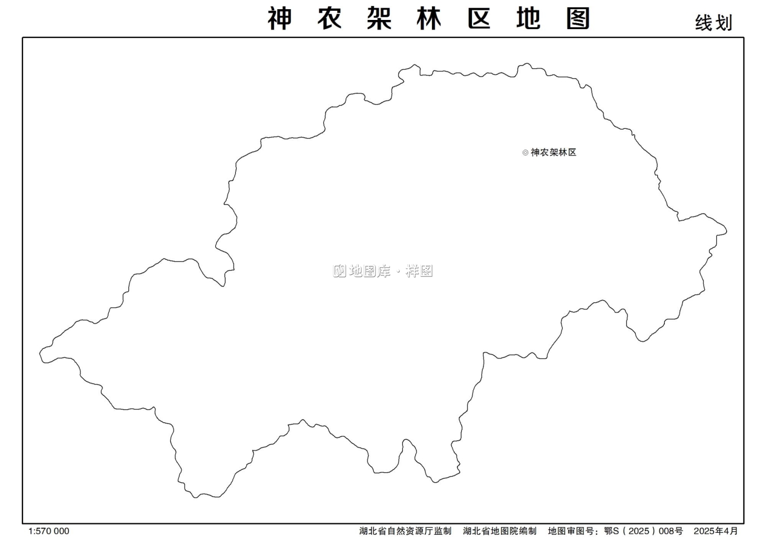 湖北神农架林区矢量地图最新电子版源文件下载_图6