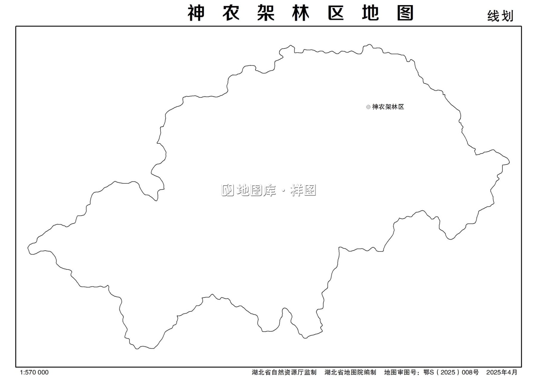 湖北神农架林区矢量地图最新电子版源文件下载_图6