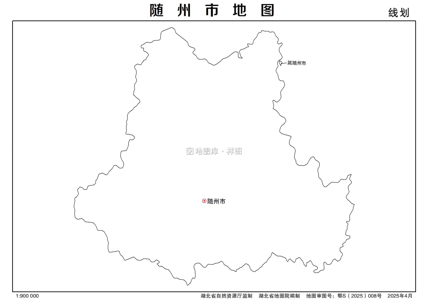 湖北随州矢量地图最新电子版源文件下载_图6