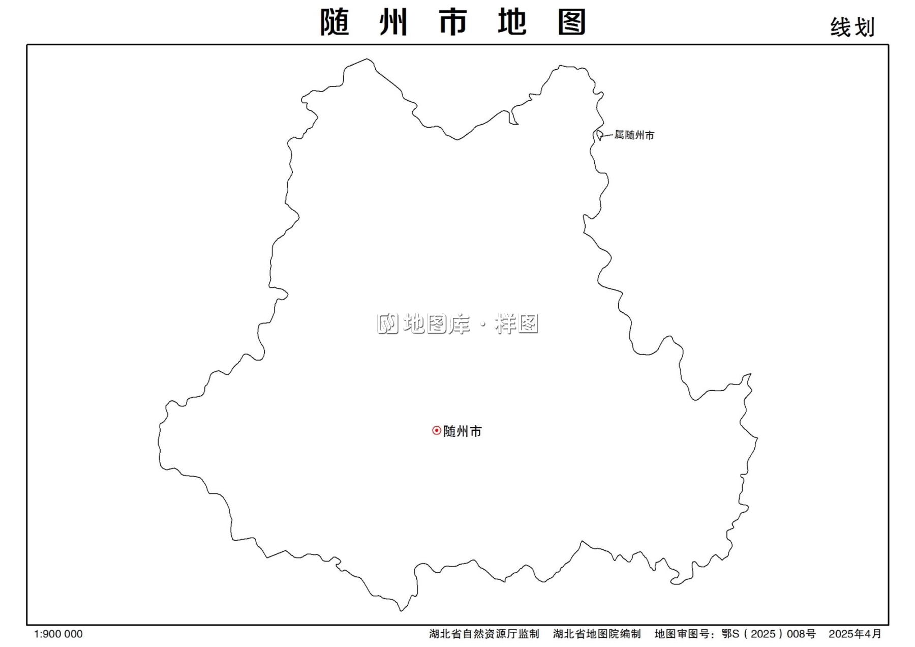 湖北随州矢量地图最新电子版源文件下载_图6