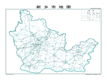 新乡地图高清版下载_新乡地图区域划分图