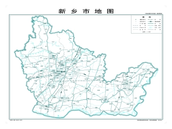 新乡地图高清版下载_新乡地图区域划分图