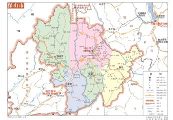 云南保山市地图全图高清版地图