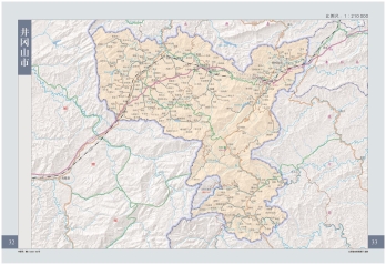 江西井冈山市行政区划地图高清版详细大图