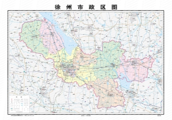 徐州地图高清版大图免费下载-最新行政区划全图