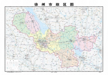 徐州地图高清版大图免费下载-最新行政区划全图
