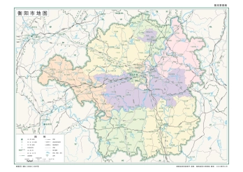 湖南衡阳市地图全图可放大（矢量源文件下载）