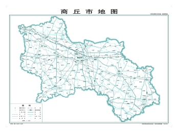 商丘地图全图高清版下载_商丘地图各县地图