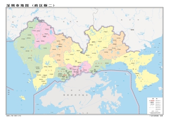 广东深圳地图各区分布图_深圳地图最新全图高清版
