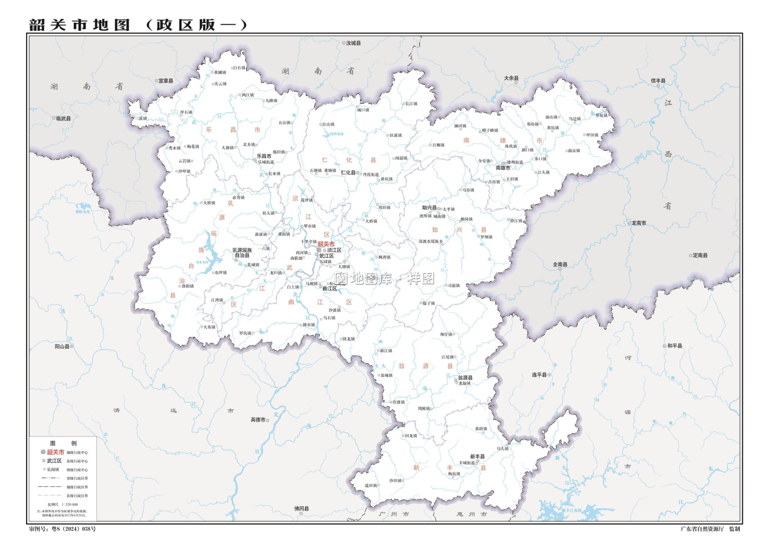 广东韶关地图高清版_韶关地图全图高清版可放大_图2