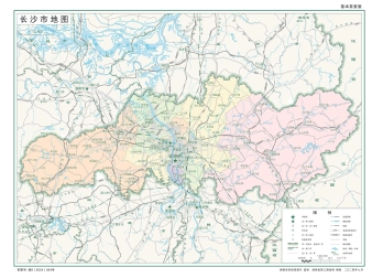湖南长沙市地图全图高清版（矢量源文件下载）