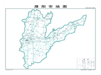 濮阳地图高清版大图免费下载_最新行政区划EPS格式矢量地图