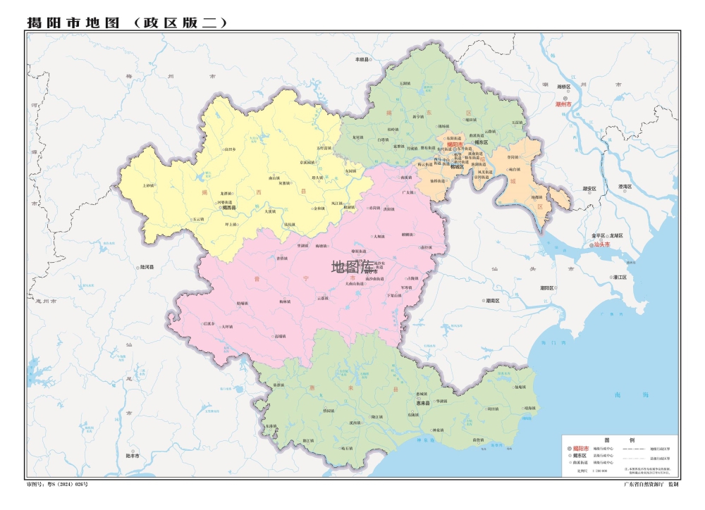 广东揭阳地图_揭阳地图全图高清版_图1 广东揭阳地图_揭阳地图全图高清版_图1