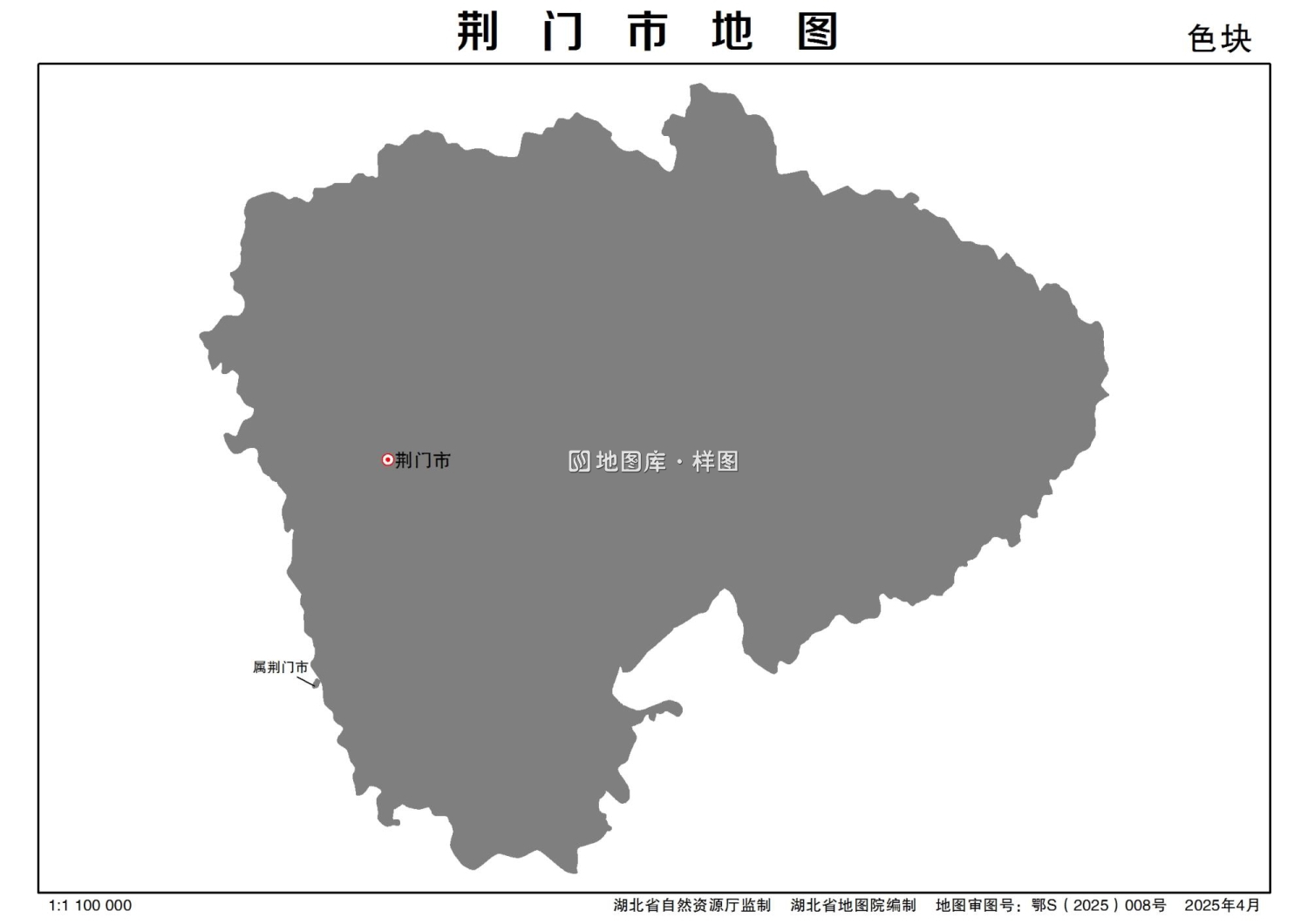 湖北省荆门市多类型新版矢量地图批量下载_图5