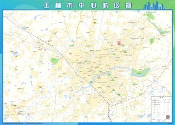 广西玉林地图高清版大图全图可放大