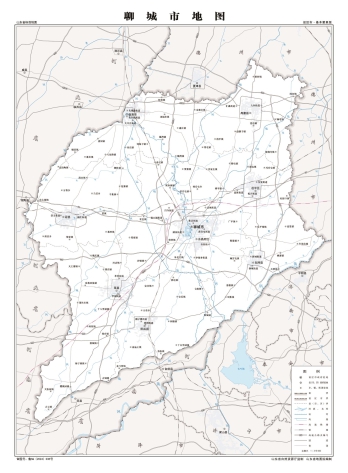 聊城地图高清版大地图_聊城地图全图各市各县