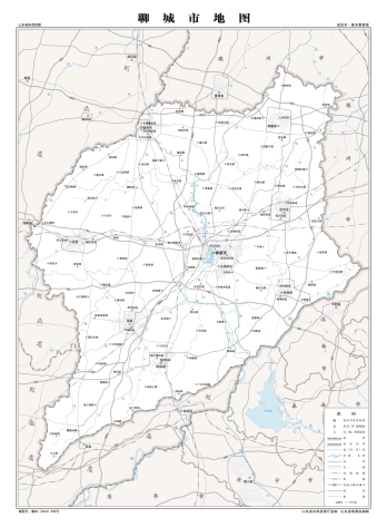 聊城地图高清版大地图_聊城地图全图各市各县