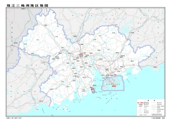 珠江三角洲地图下载_珠海地图高清版大图
