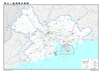 珠江三角洲地图下载_珠海地图高清版大图
