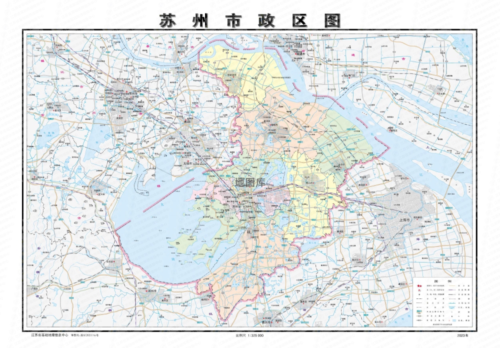 苏州地图全图高清版可放大下载_图1