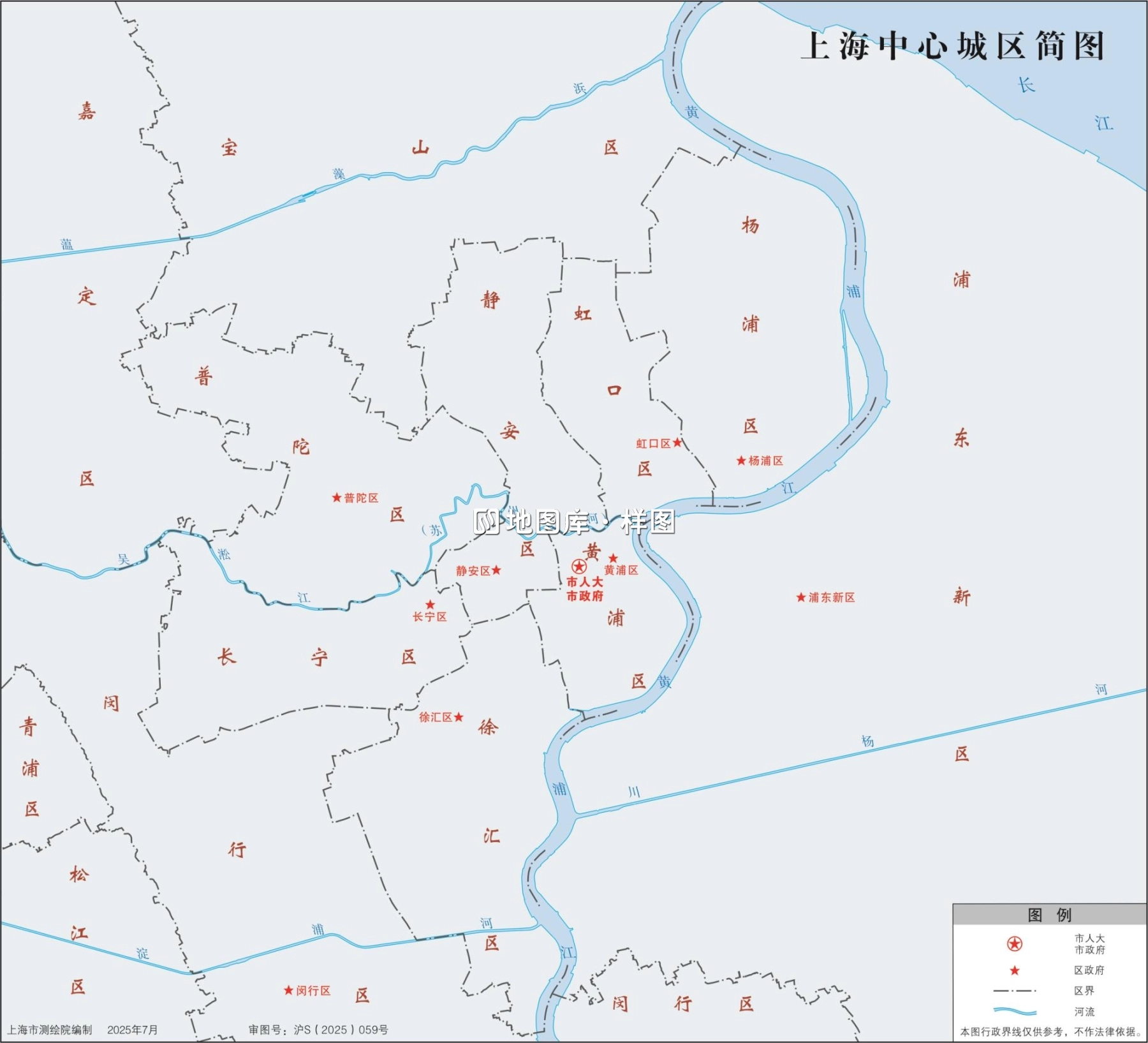 上海中心城区简图_上海城区地图简化版_图2