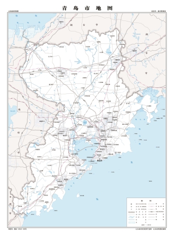 青岛地图高清版大图_山东青岛地图全图