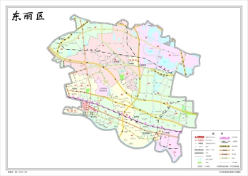 天津东丽区地图下载_东丽区标准地图下载