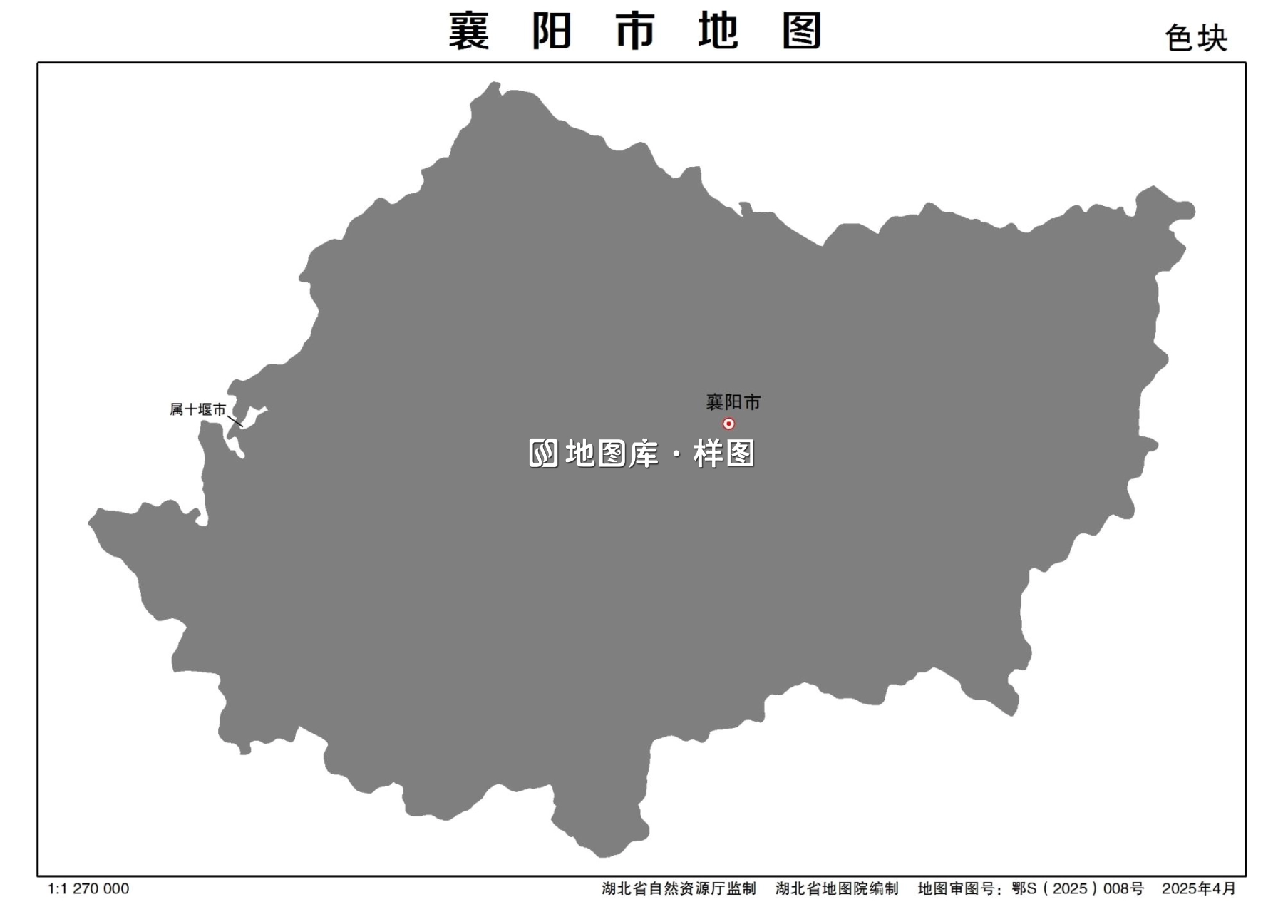 湖北襄阳地图全图高清版详细版_图5