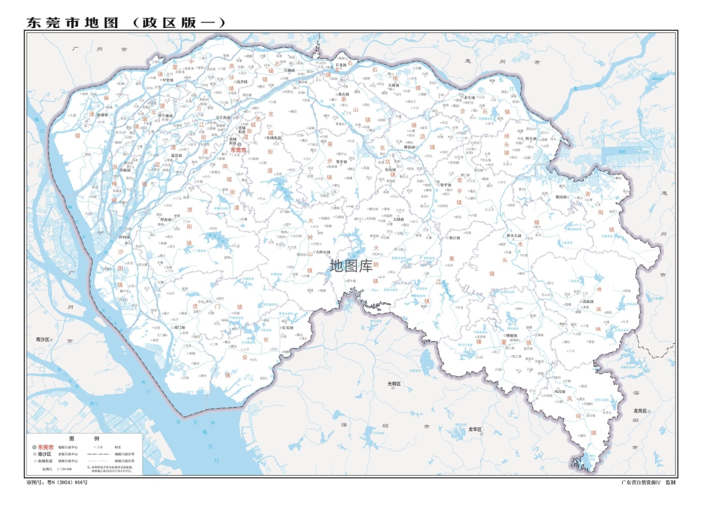 广东东莞市地图_广东东莞地图全图高清版_图2