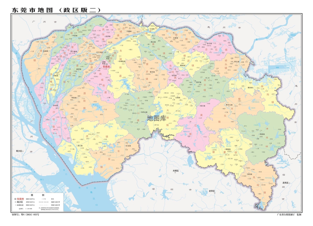 广东东莞市地图_广东东莞地图全图高清版_图1