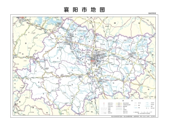 湖北襄阳地图全图高清版详细版