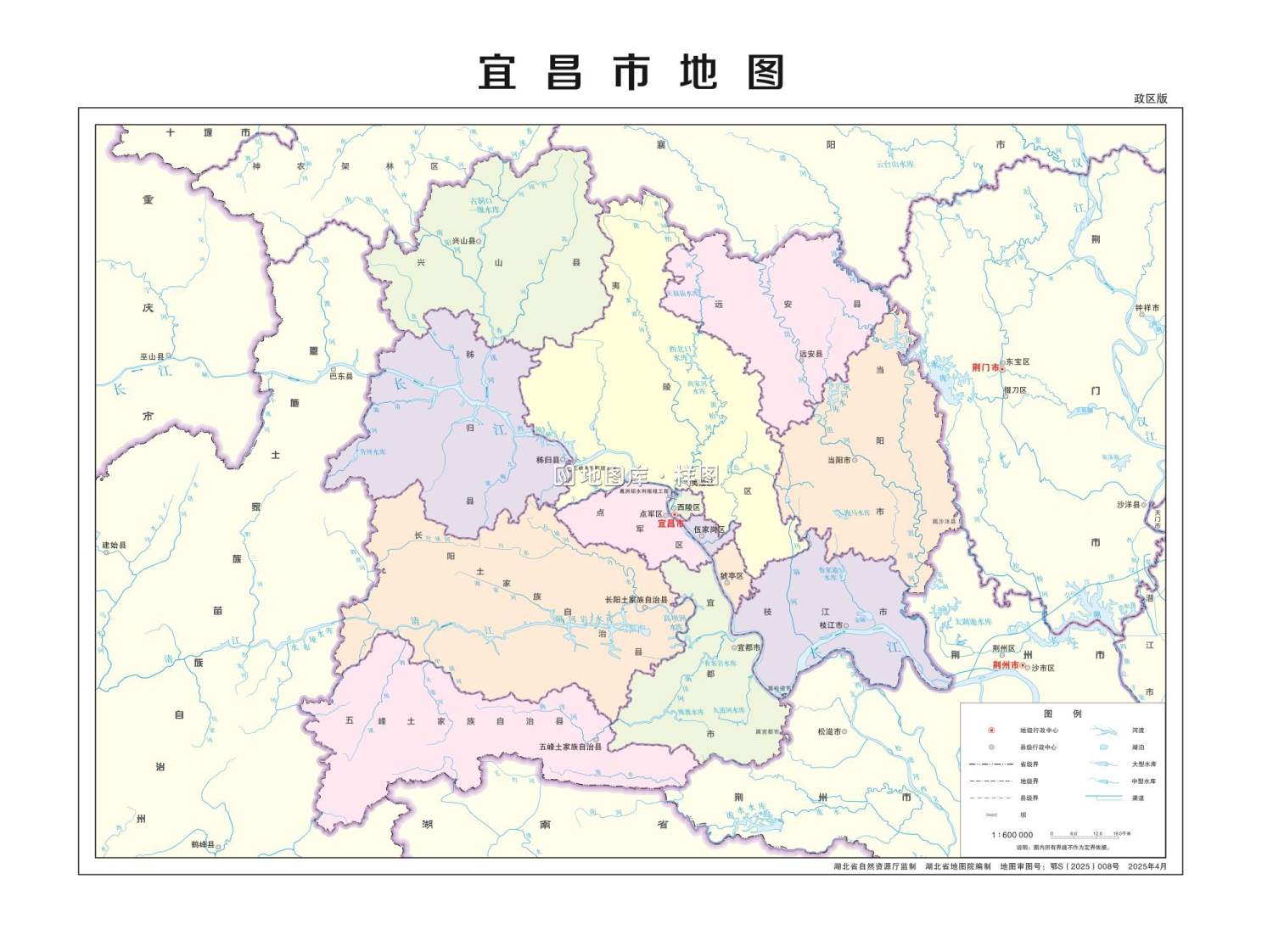 湖北宜昌地图高清矢量全图_可放大可编辑_图2