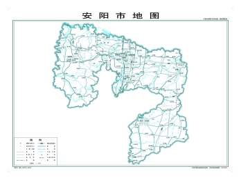 安阳地图高清全图免费下载 - 最新可放大EPS矢量源文件获取