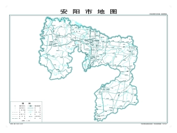 安阳地图高清全图免费下载 - 最新可放大EPS矢量源文件获取