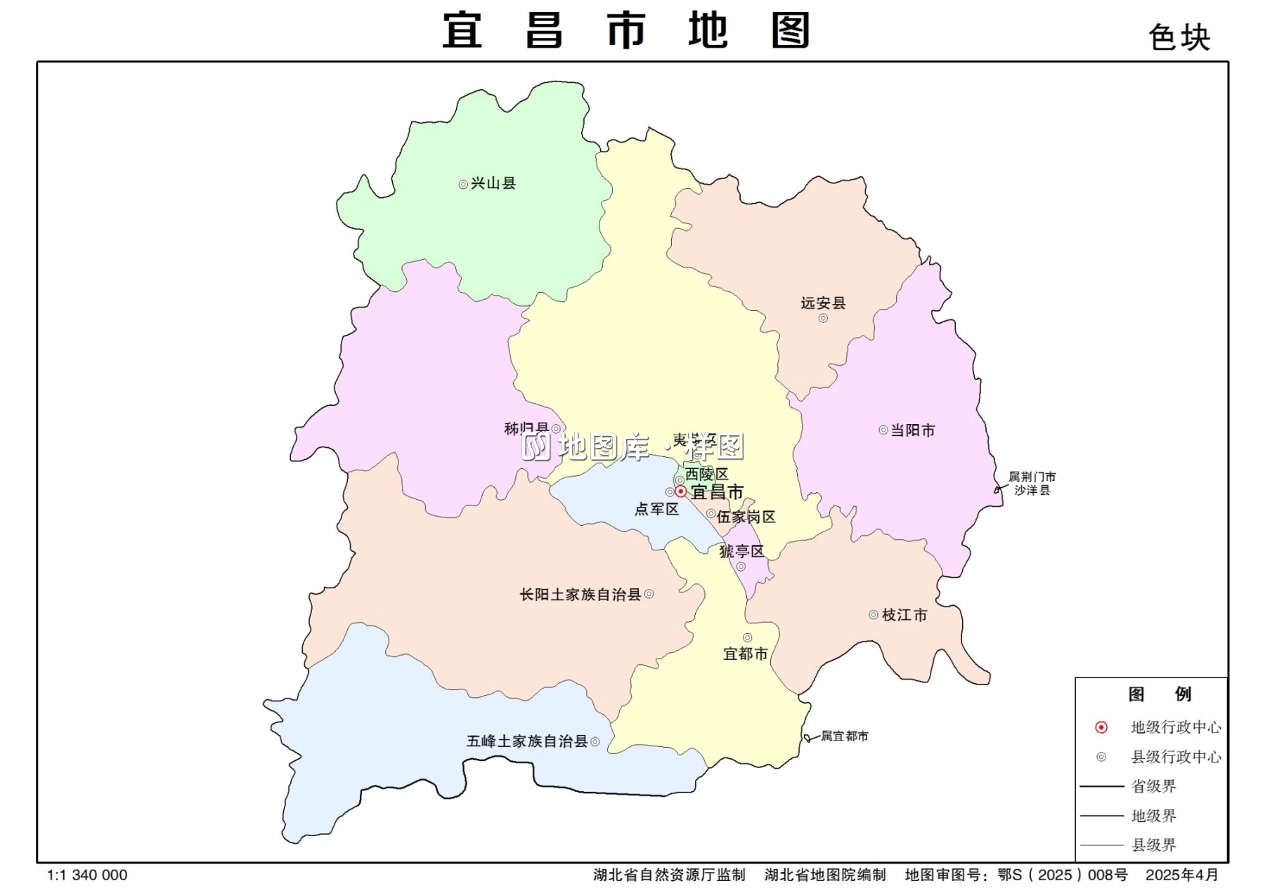 湖北宜昌地图高清矢量全图_可放大可编辑_图3