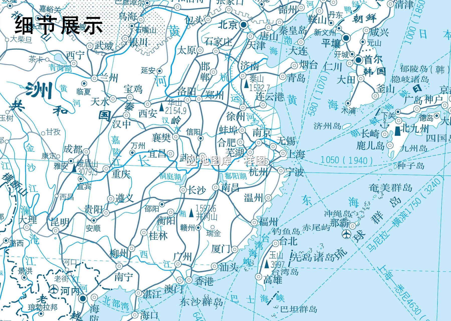 世界地图中英文版高清可放大19597*13977像素_图3